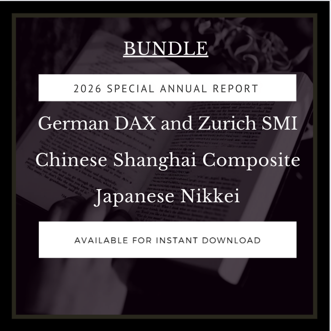 Special Annual Report: German DAX and Zurich SMI, Chinese Shanghai Composite, and Japanese Nikkei Bundle