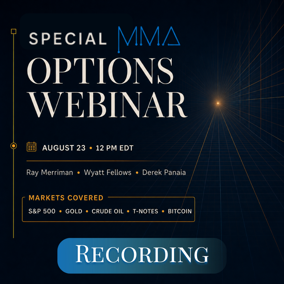 Special MMA August Options Webinar Recording